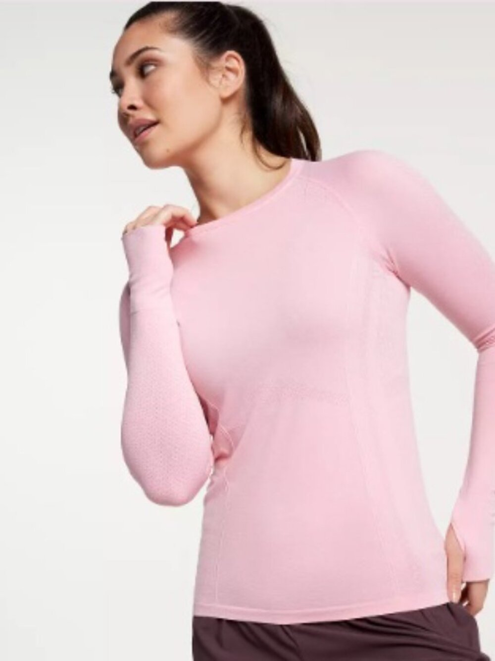 CALIA Women's Seamless Soft Long Sleeve Tee XXL